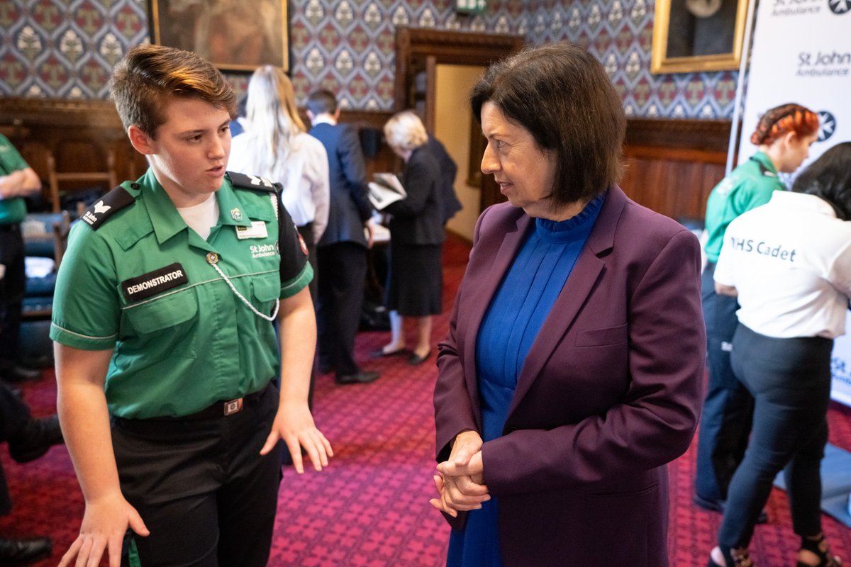 Over 100,000 people die every year from a cardiac arrest. It is one of the nation’s biggest killers, killing more people than cancer! 

I’m proud to support <a href="/StJohnAmbulance/">St John Ambulance England</a> in raising awareness of need to improve access to CPR training and lifesaving defibrillators.