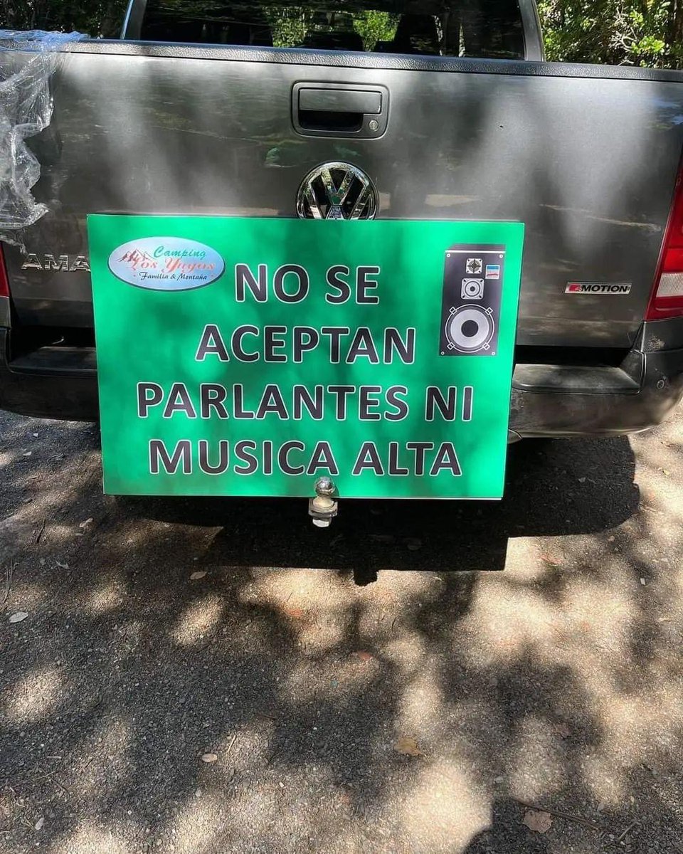 tet_planeta's tweet photo. 🎶Camping prohíbe Parlantes y Música fuerte!! ¿Que les parece la medida?… https://t.co/7UZ7vso3hM