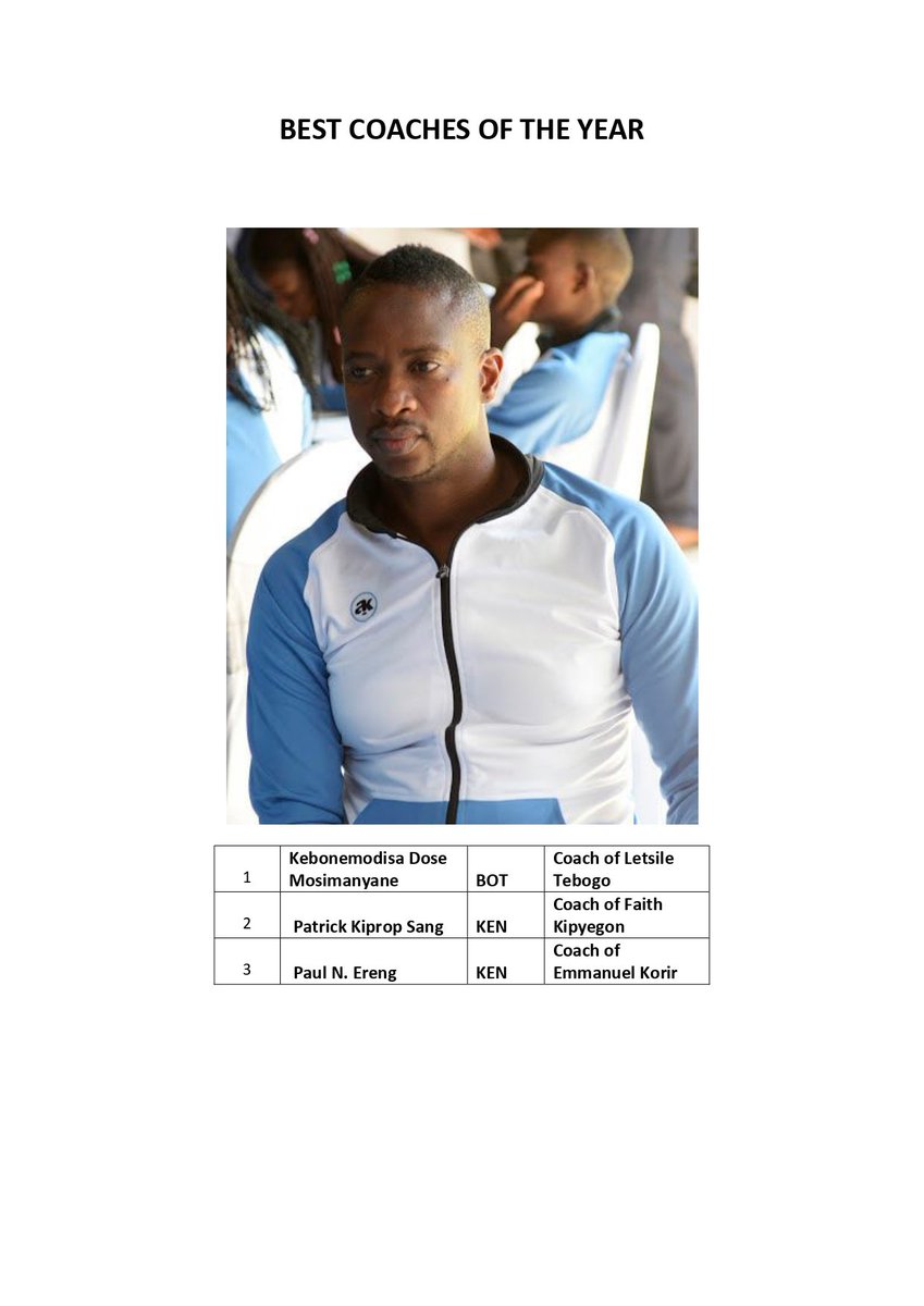 MistaWahome's tweet photo. @Evaglobal01 and Soufianne El Bakkali are the Confederation of African Athletics Female and Male Athletes of The Year.

#CAAAwards https://t.co/XFI2xMc1JB