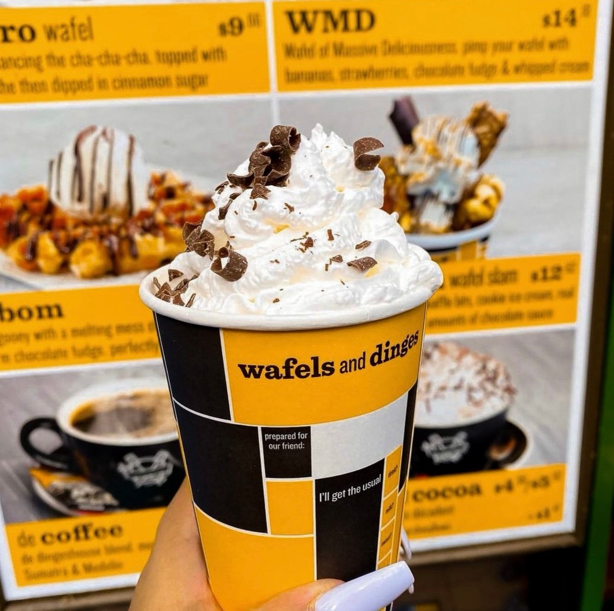 Making your next event extra special (&amp; sweet 😋) with hot chocolate from Wafels &amp; Dinges 🧇 ☕️🍫

Contact us today to book the @wafelsanddinges food truck 🔗 nyfta.org/wafels-and-din…