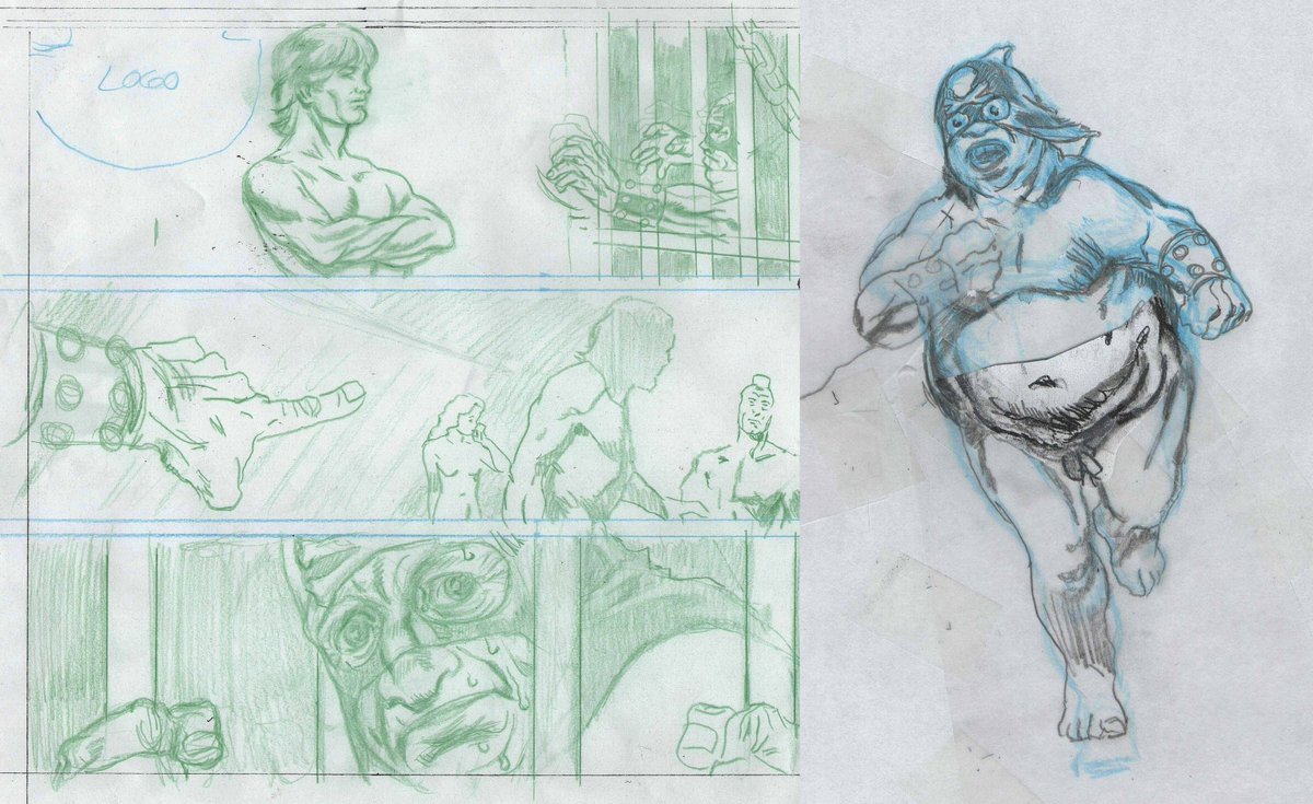 carson2venus's tweet photo. "Not a Hoax," Episode 296 of #ERB, Inc.'s #CARSONofVENUS™ webcomic, now LIVE!
Adapted from Edgar Rice Burroughs' original Venus novels
Script: @MartinPowell221; art: Ronn Sutton; colors: @PY_M1306
Preview plus roughs, inks and pencils
#Amtor #Comics https://t.co/LeoEwH6CMp https://t.co/uk2sYdpRZc