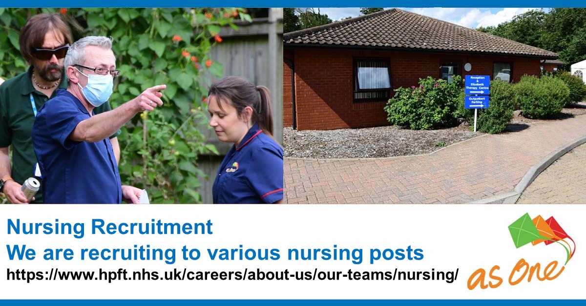 Nursing Recruitment - apply now!
Are you looking for a new opportunity in 2023? Then we like to hear from you.  Follow the  link below to look at our nursing roles. Apply now for an interview in January. hpft.nhs.uk/careers/about-…