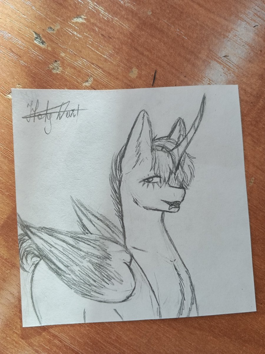 DarknessLily666's tweet photo. #mlp #pony #art #ponyart #ponyfd #HolyDevil
Просто начиркала на уроке от нечего делать https://t.co/VqtuwLZuwo