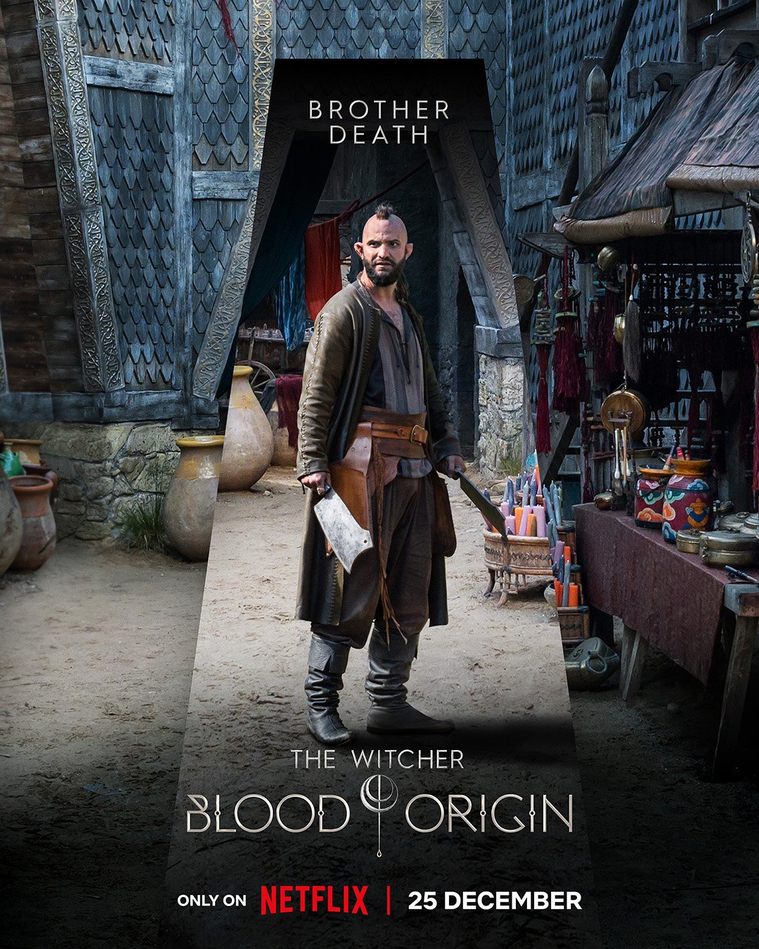 Witcher Blood Origin karakterposters op Netflix België
