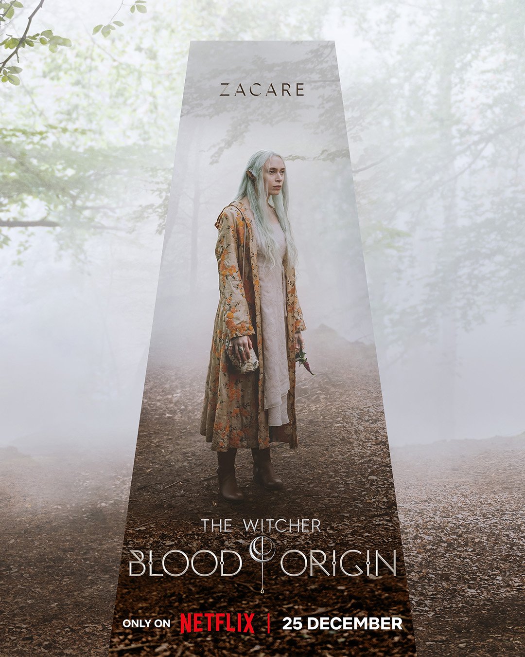 Witcher Blood Origin karakterposters op Netflix België
