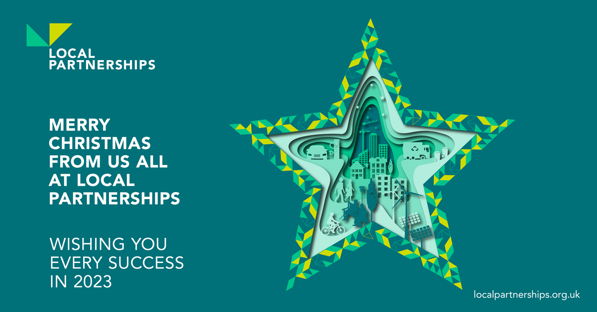 Merry Christmas from us all at Local Partnerships! The office will be closed tomorrow until 3 January. 🎄🎅