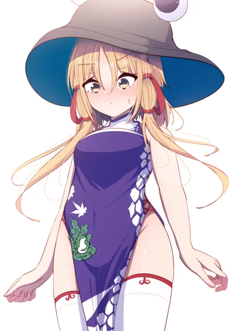 チャイナドレス諏訪子ちゃん 
