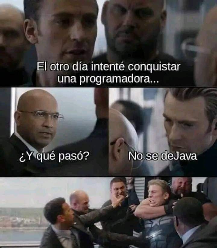 Creativeing_'s tweet photo. No se dejava.
#memes #memesdeprogramacion #programadores #informática #sistemas #ingenieria #programming #TendenciaEnRedes  #FolloMe https://t.co/Sv2UoP37HM