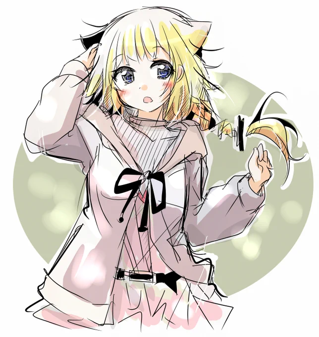 寝なきゃ…Zzz… 