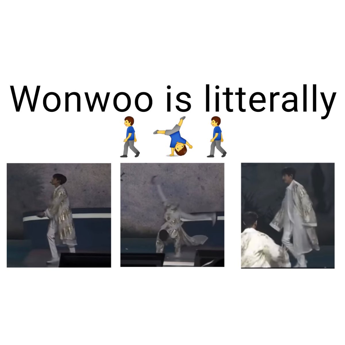 SVT_MemesForFun's tweet photo. #WONWOO just living life his own way https://t.co/57cRE5RcZV
