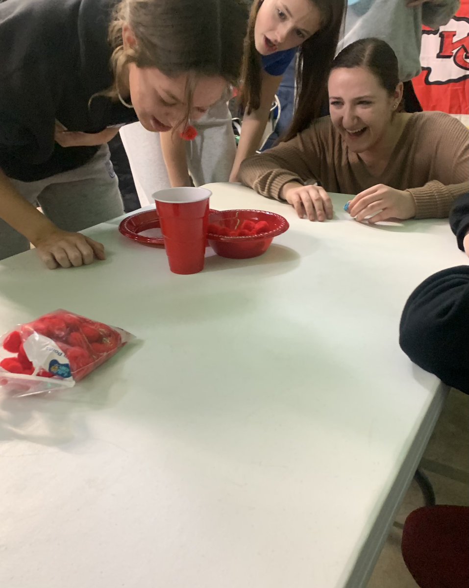 GBHS_LadyBball's tweet photo. An evening of team bonding through Minute to Win It Games π
#competitivegroup https://t.co/rBT2TiLAQh