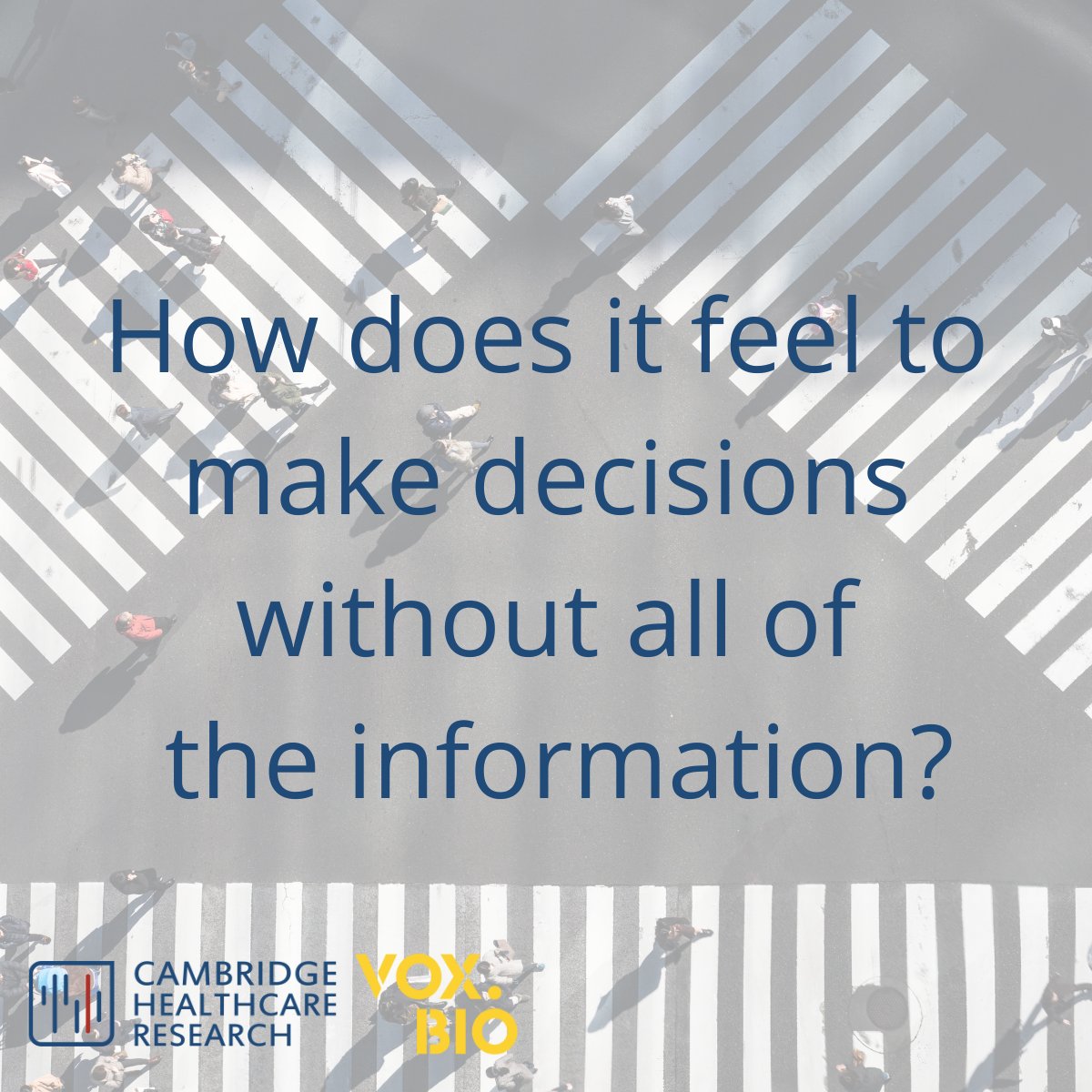 Cambridge Healthcare Research tweet media