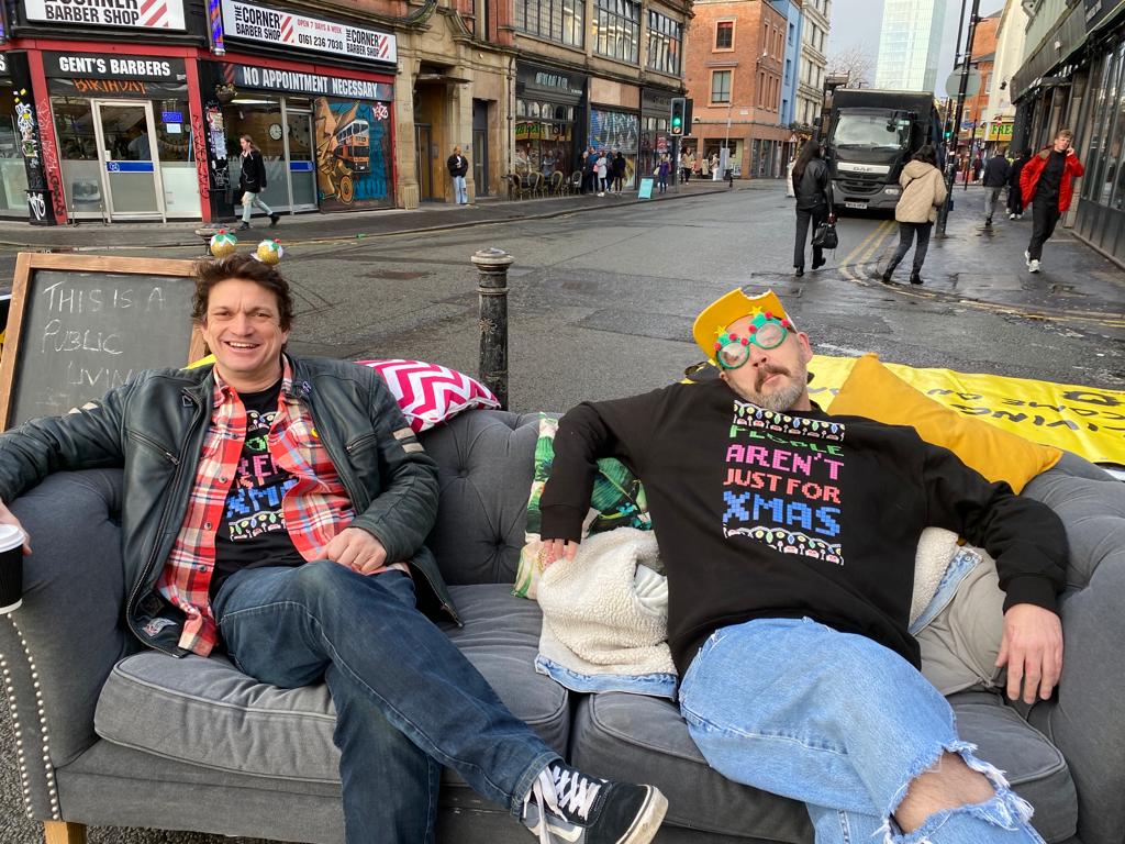 Camerados_org's tweet photo. What a fantastic day on the streets of central Manchester; if you missed us, then catch us in Harpurhey tomorrow. https://t.co/Oq6SR5wbgX