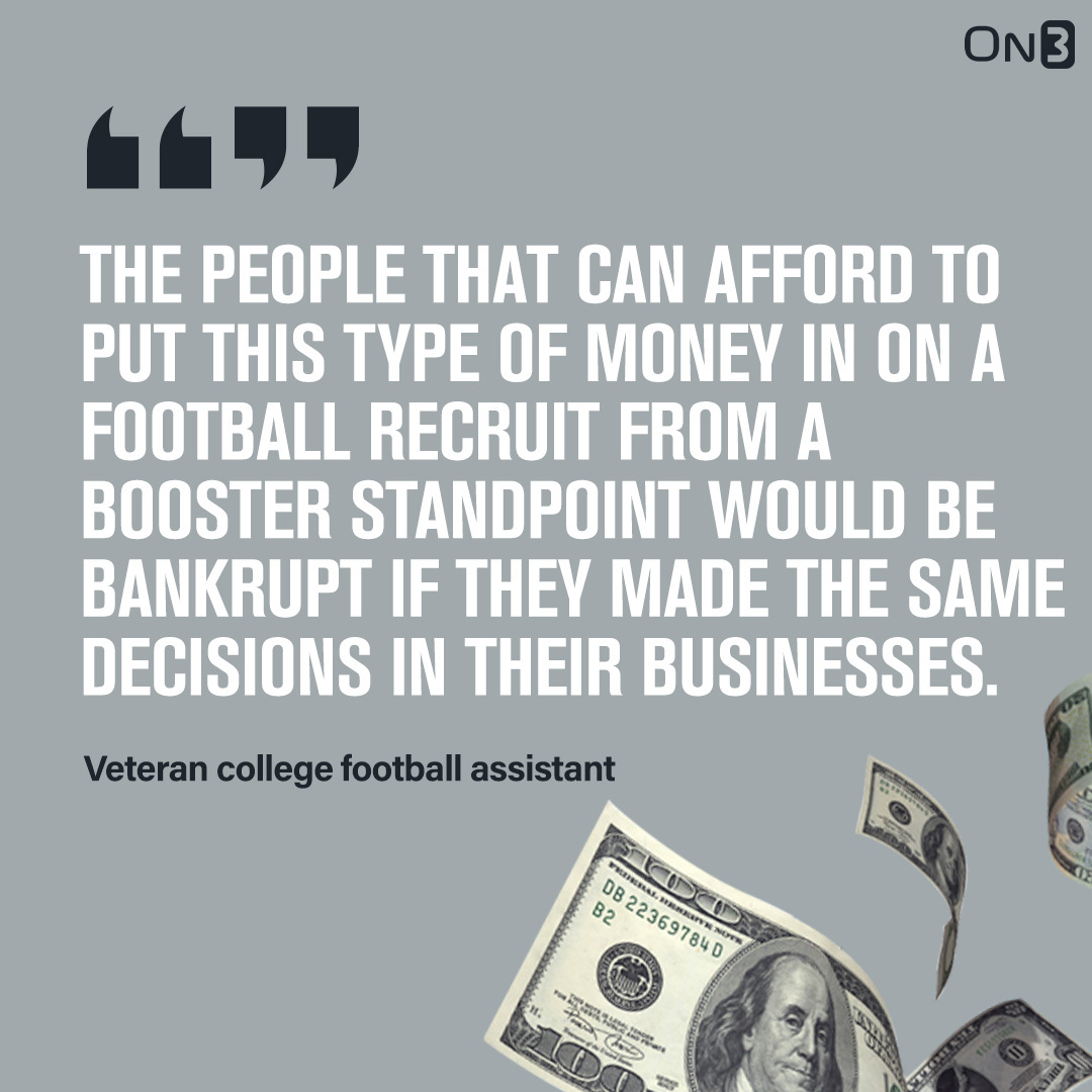 Are collectives and donors approaching NIL with the same understanding coaches have that not every recruit will have on-field success?

Hundreds of thousands of dollars could be mismanaged, depending on how they measure their return on investment.

Story: on3.com/nil/news/colle…