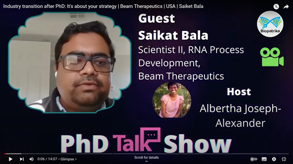 Albertha Joseph-Alexander PhD is at #DCRW2024 (@drstorytell) on Twitter photo Available now from <a href="/Biopatrika/">Biopatrika</a>'s #phdtalkshow series;👉🏾 how to expand your #networking opportunities for #career success as a #PhD graduate transitioning to an industry role.👇🏾
youtu.be/7T_qP0mCmaU
<a href="/PhDCareerPod/">PhD Career Stories</a> #AcademicChatter Available now from <a href="/Biopatrika/">Biopatrika</a>'s #phdtalkshow series;👉🏾 how to expand your #networking opportunities for #career success as a #PhD graduate transitioning to an industry role.👇🏾
youtu.be/7T_qP0mCmaU
<a href="/PhDCareerPod/">PhD Career Stories</a> #AcademicChatter