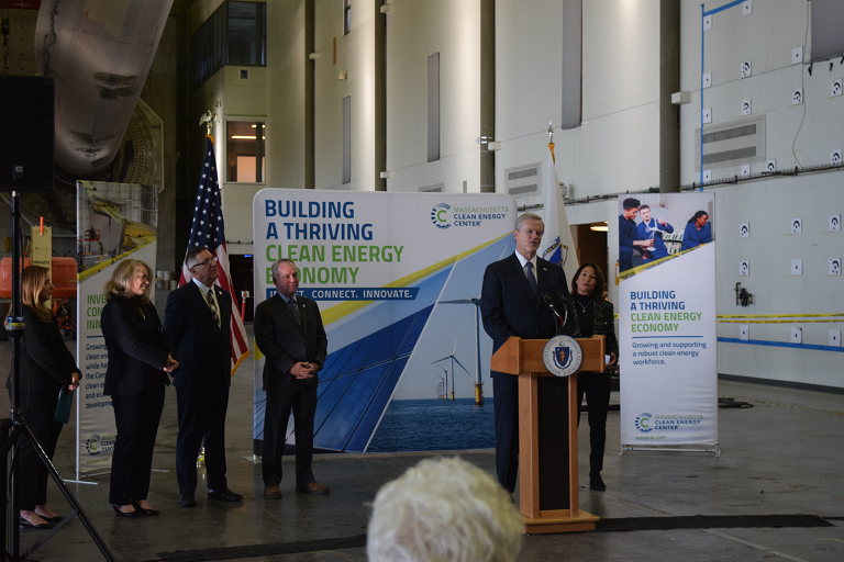Massachusetts Clean Energy Center (@masscec) on Twitter photo Today at MassCEC's Wind Technology Testing Center, <a href="/MassGovernor/">Governor Maura Healey</a> announced $180M in #offshorewind ports + infrastructure investment. This funding will expand + develop our ports, create jobs + catalyze economic activity in <a href="/NewBedford_MA/">City of New Bedford</a>, <a href="/CityofSalemMA/">City of Salem MA</a> + Somerset. #cleanenergy Today at MassCEC's Wind Technology Testing Center, <a href="/MassGovernor/">Governor Maura Healey</a> announced $180M in #offshorewind ports + infrastructure investment. This funding will expand + develop our ports, create jobs + catalyze economic activity in <a href="/NewBedford_MA/">City of New Bedford</a>, <a href="/CityofSalemMA/">City of Salem MA</a> + Somerset. #cleanenergy