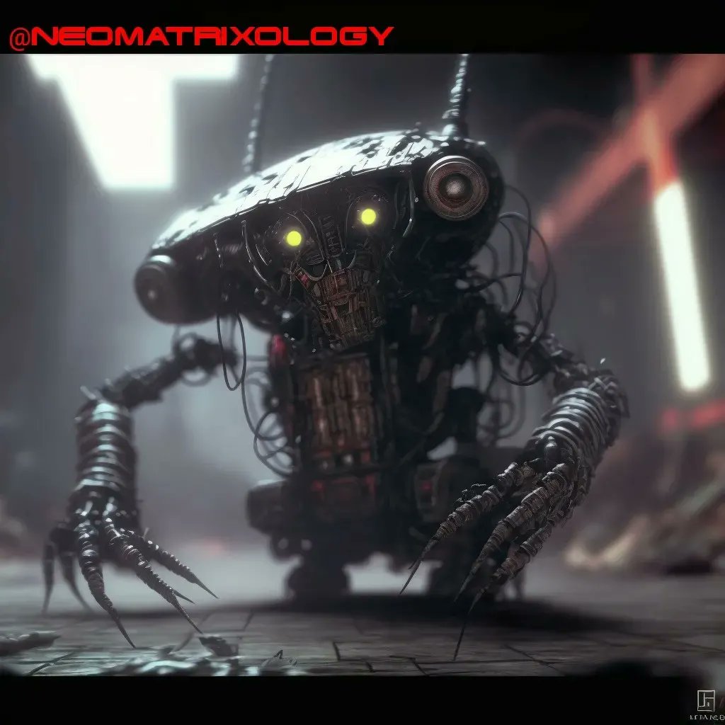 NeoMatrixology's tweet photo. Met w/ a few machines who claimed they built the Biological Interface Program for the Oracle &amp; I suspect they may have information on her whereabouts📍

#Matrix #Machines #MatrixOnline #BiP #TheOracle #BiologicalInterfaceProgram #MidJourney #MxO  #TheMatrixOnline #MidjourneyArt https://t.co/W7f4tx7E6o