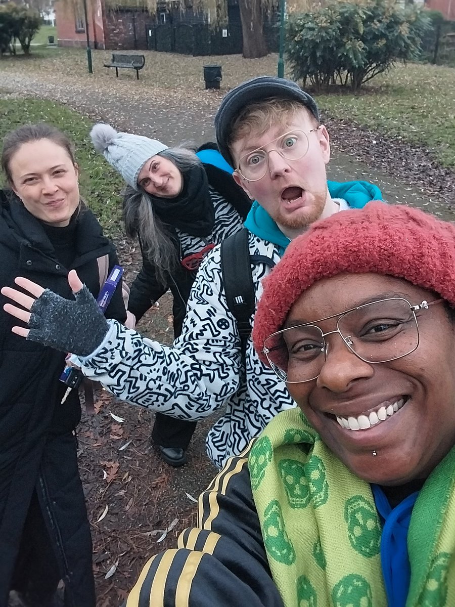 Here's some of my colleagues after <a href="/CrumpsallPark/">Crumpsall Park</a> event. I enjoyed  getting to know them and look forward to what 2023 will bring.  <a href="/youthelements22/">Youth Elements</a>