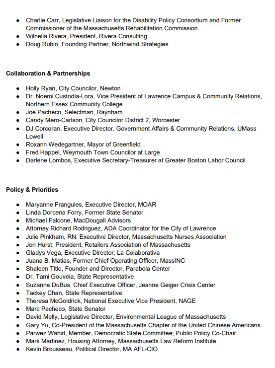 DianaDiZoglio's tweet image. Excited to announce our transition team today! Thank you to this amazing team for volunteering to serve! #mapoli