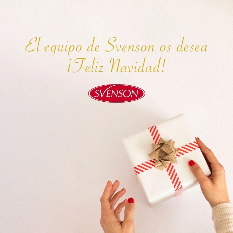 La familia Svenson os desea una Feliz Navidad y felices fiestas, cargadas de regalos, alegría y la mejor compañía. 🎄🎁🎅🏼🎉