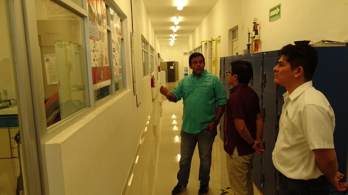 COQHCYT's tweet photo. En respuesta a una invitación del Dr. Pedro González Chi, Director General del CICY -Centro de Investigación Científica de Yucatán, el Mtro. Cristopher Malpica, Director General del #COQCYT, visitó las instalaciones del CICY en la ciudad de Mérida, Yucatán.
#UnidosParaTransformar https://t.co/jTZJUVLf8u