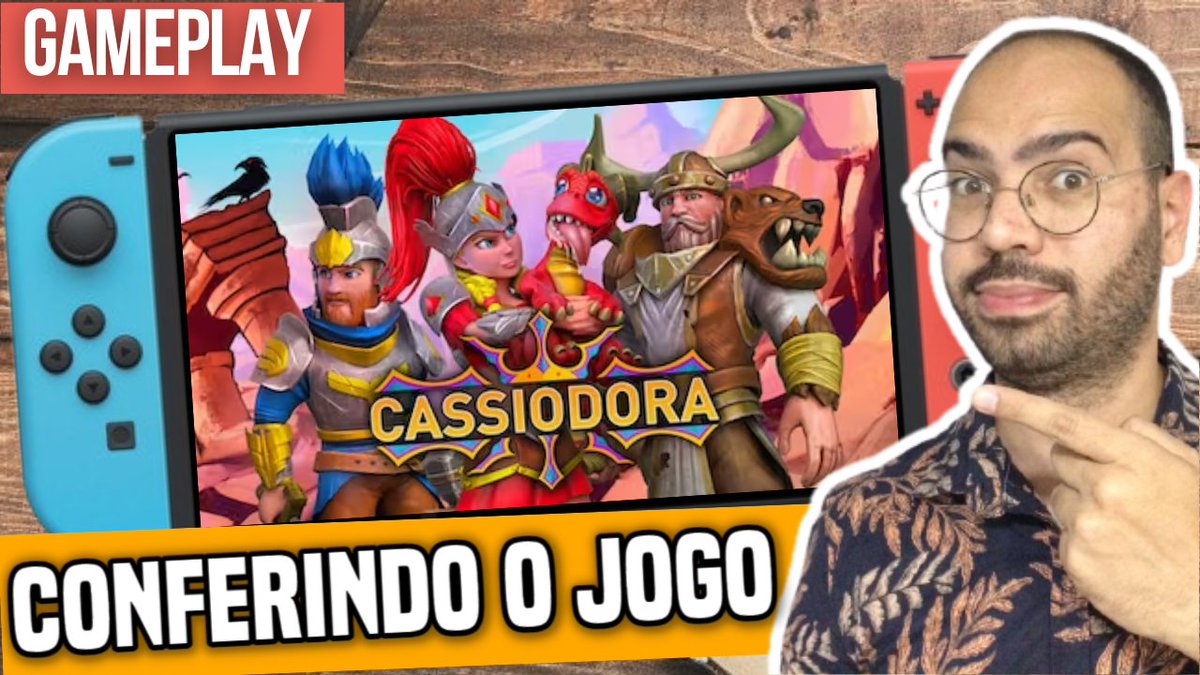 E hj vamos de gameplay de Cassiodora meus amigos. Jogo fantástico lançado no dia 15/12 para Switch, com um precinho camarada. Estou me divertindo muito com o jogo. Agradeço a equipe da <a href="/VoidStudiosGame/">Void Studios</a> e <a href="/cassiodora/">Cassiodora</a> pela chave do jogo. Confira aí galera👇
youtube.com/watch?v=ReKGy_…