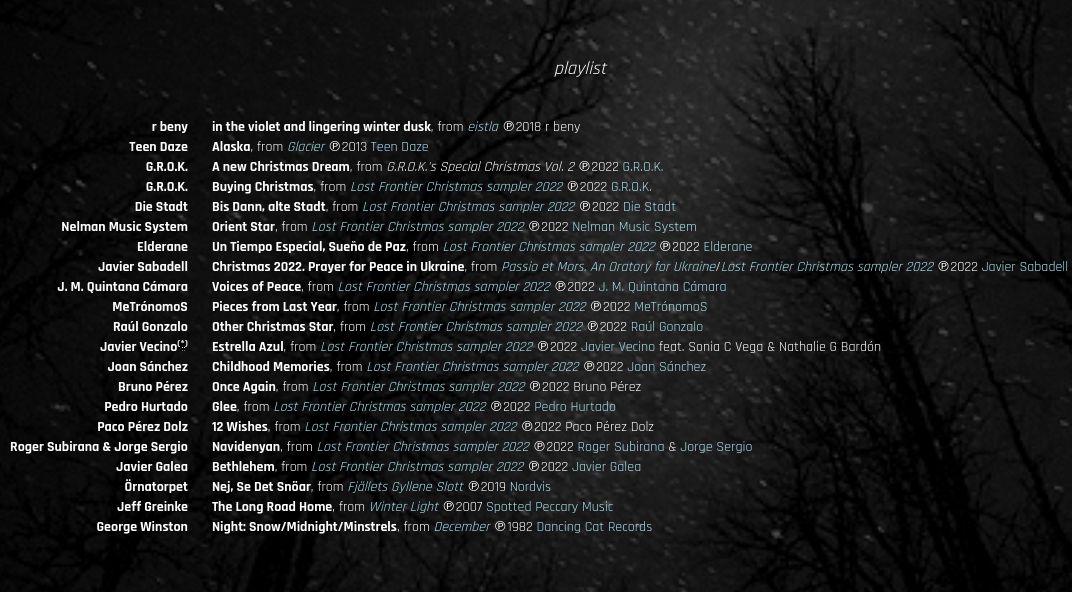 Hoy es un gran día: ¡ya es Navidad en lostfrontier! 🎁
📻 Episodio #992 | “Navidad 2022“ » lostfrontier.org/episodios/2022…