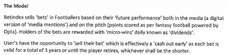 Zidave1's tweet photo. On 4th March 2018 @GamRegGB received this letter from #footballindex in response to their query but somehow failed to notice the "sell their bet" feature of the model. It must have been hidden in the small print! https://t.co/Qvwo4dTBzJ