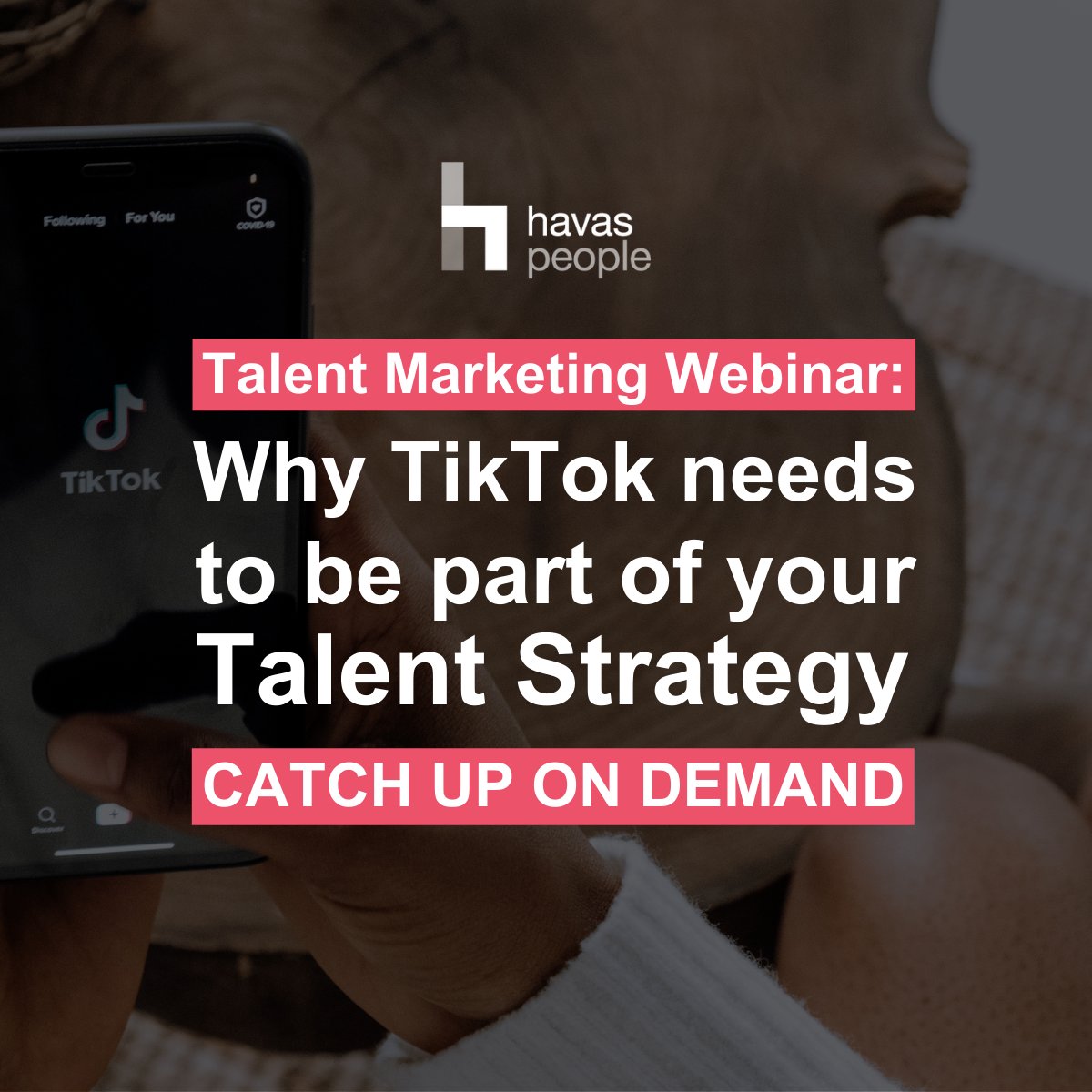 Interested in learning how to use #TikTok to strengthen your #EmployerBrand? Catch up on our latest webinar on-demand to find out the do’s and don’ts for the platform and why it should be included in your #TalentStrategy for 2023 👉 apac.havaspeople.com/thought-leader…