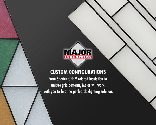 From custom colors to unique grid patterns and panel shapes, we'll work with you to create a custom translucent daylighting solution that fits your project's needs. ow.ly/XvoI50M7KZH