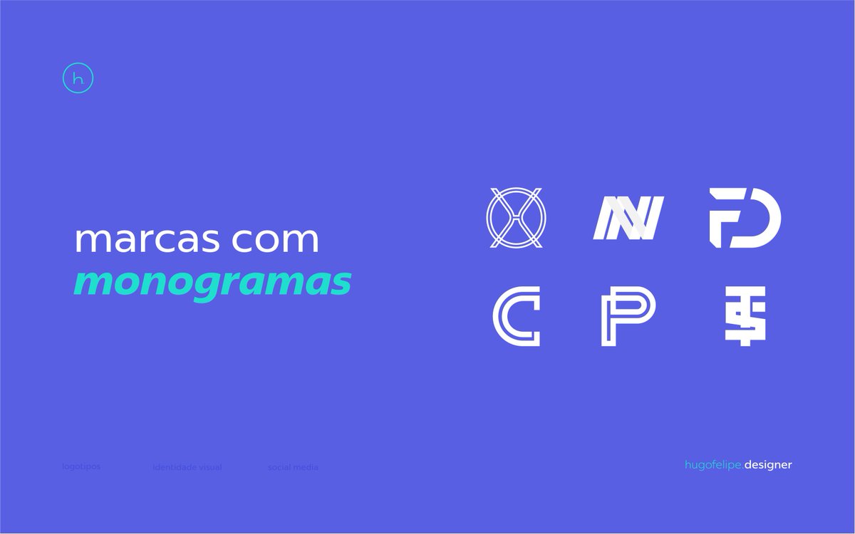 hugofdesigner_'s tweet photo. Marcas com Monogramas
https://t.co/p4ncmktvhq

#design #logo #monograma #minimalismo #designer https://t.co/7KGXcaemYe