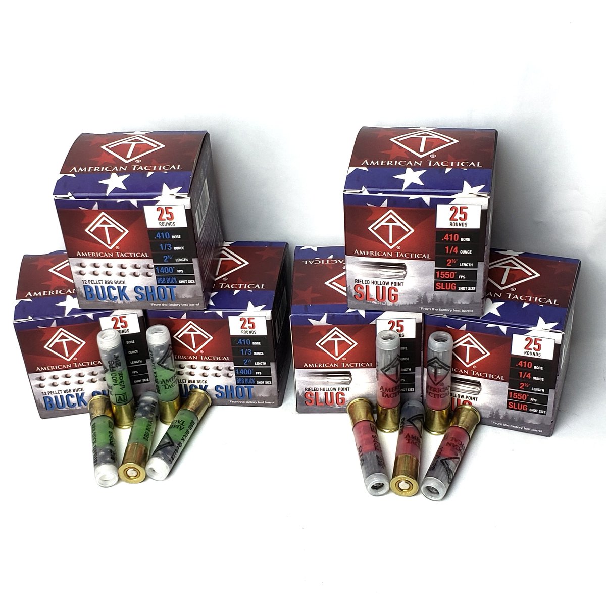 MidsouthShooter's tweet image. 🔴☃🟢These red and green wads should get you into the holiday spirit #410bore #shotshells are here! Check out these nasty 2.5" 1/4oz Rifled Slugs and 1/3oz BBB Buck loads! #shotshell #shotgun #ATI #slug #rifled #buckshot #BBB #HappyHolidays  #midsouthshooterssupply 🔴🎄🟢