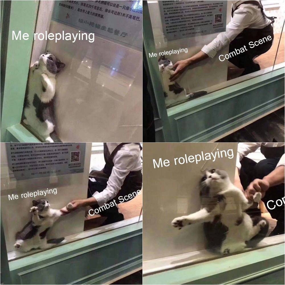 #ttrpg or #larp really