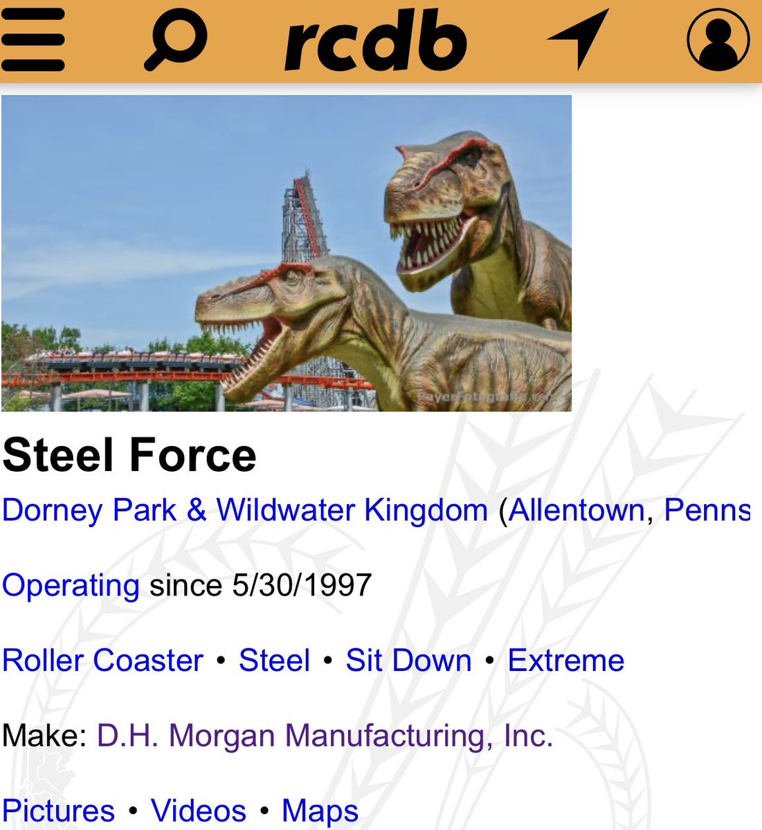 Coaster 365🎢 on Twitter "Side note Steel Force might have the most