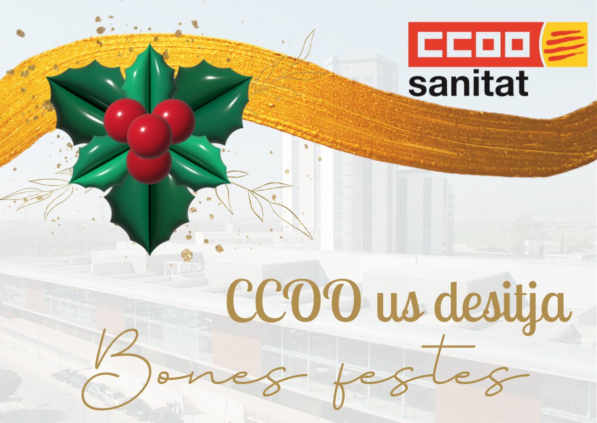 .<a href="/CCOOsanitat/">CCOOsanitat</a> us desitja que passeu UNES BONES FESTES!!!