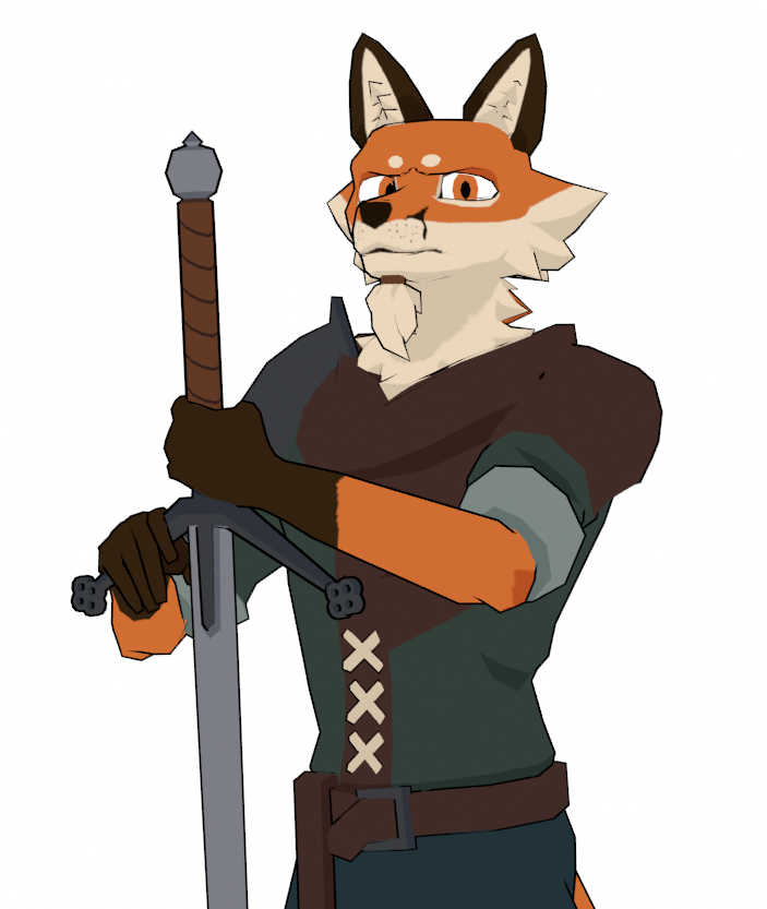 jupifox's tweet photo. no more funsies, fox got the sword https://t.co/K1BKyCwYDt