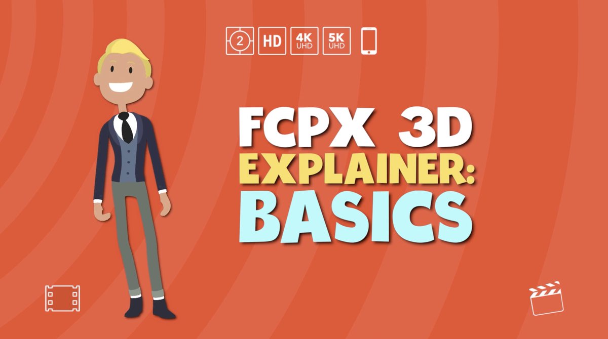 PixelFilmStudio's tweet image. FCPX 3D Explainer Basics is a super easy and fun way to add 3D Characters into your next presentation project!😎

Check out more via the l*ink below! 👇
bit.ly/FCPX3DExplaine…

#FCPXPlugin #FCPX #FinalCutPro #FinalCutProPlugin