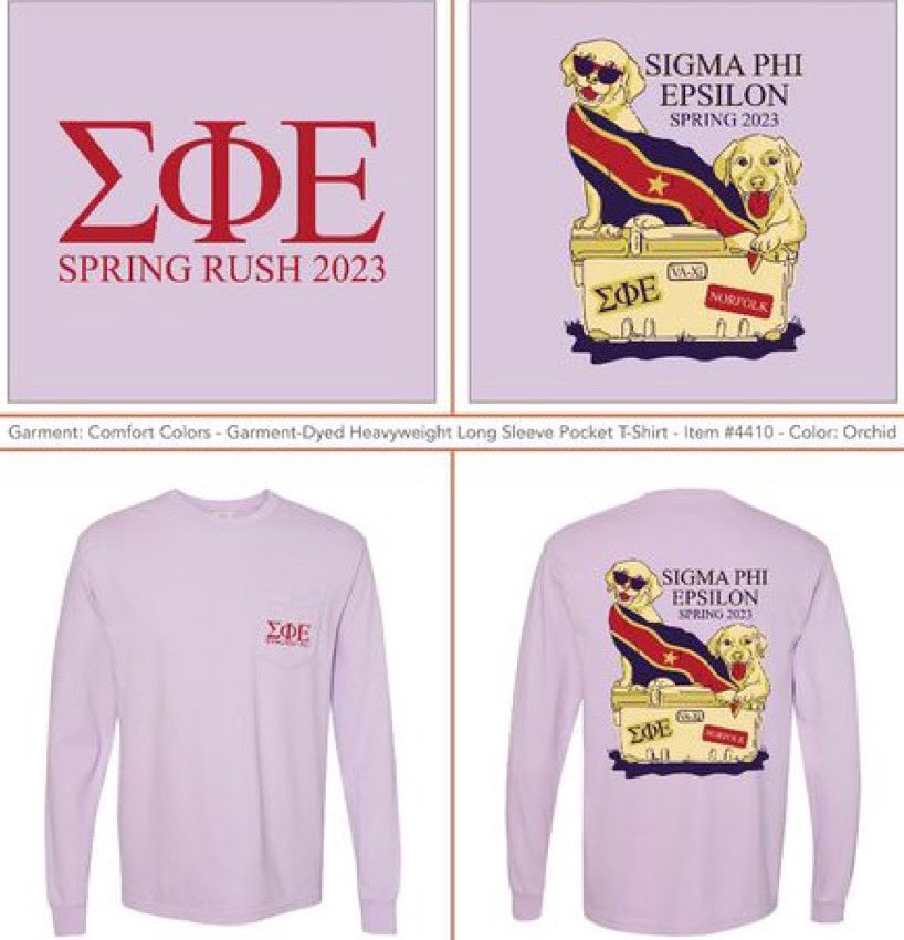 We are back with our Spring 2023 Rush Shirts, $30 a shirt! Make sure to grab one before the deadline this Friday 12/23!
•
Venmo: @d_tayl
cashapp: $dvdtaylor