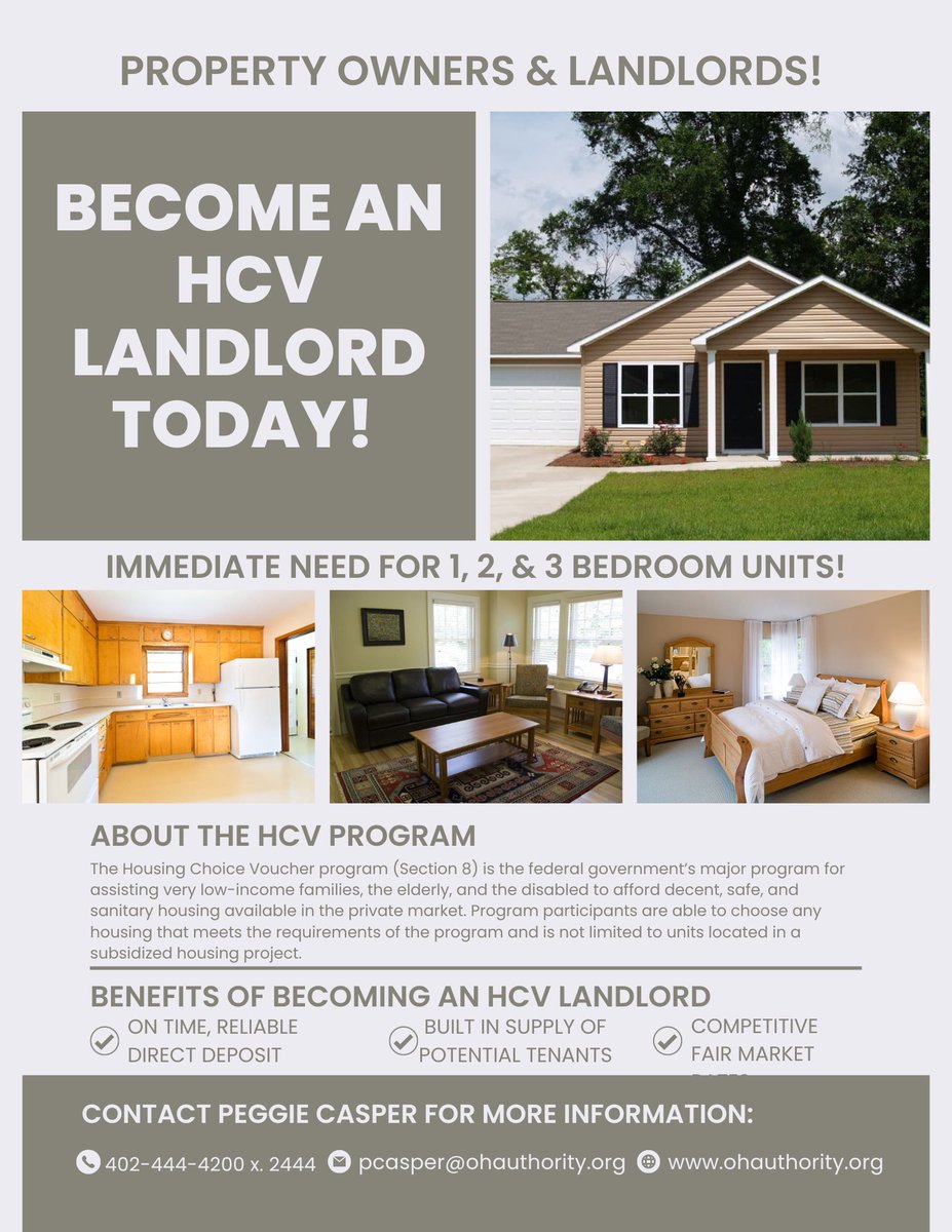 OHA_Housing's tweet photo. 🗣️ CALLING ALL LANDLORDS! https://t.co/LlYsl10hJF