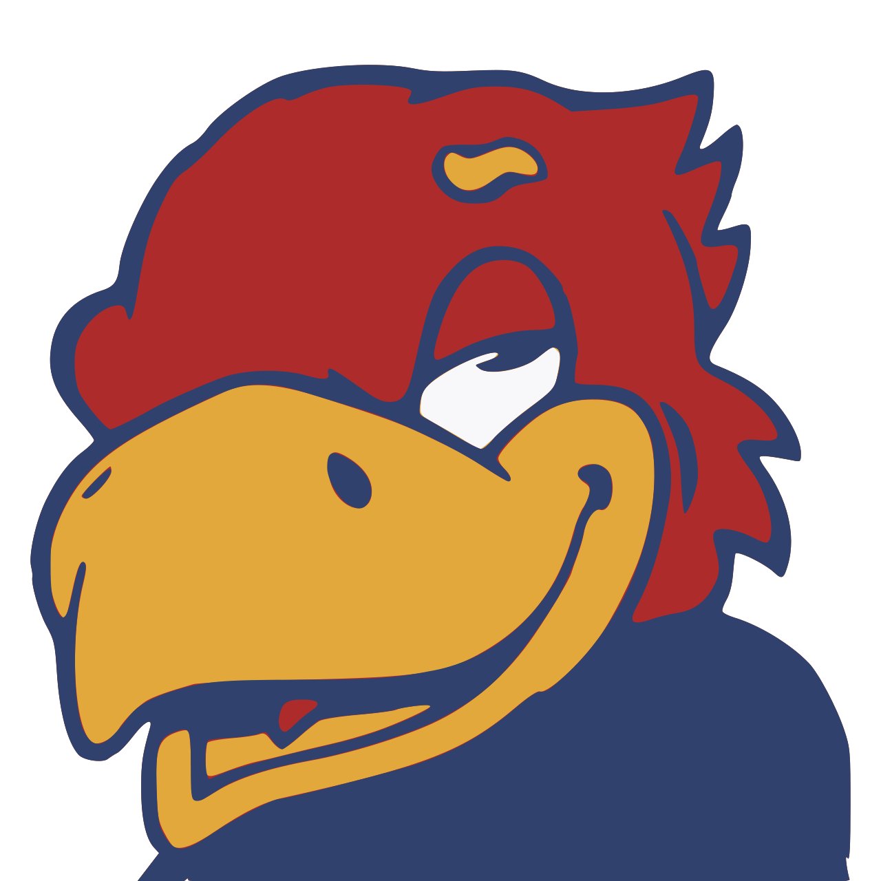 Jayhawk Head