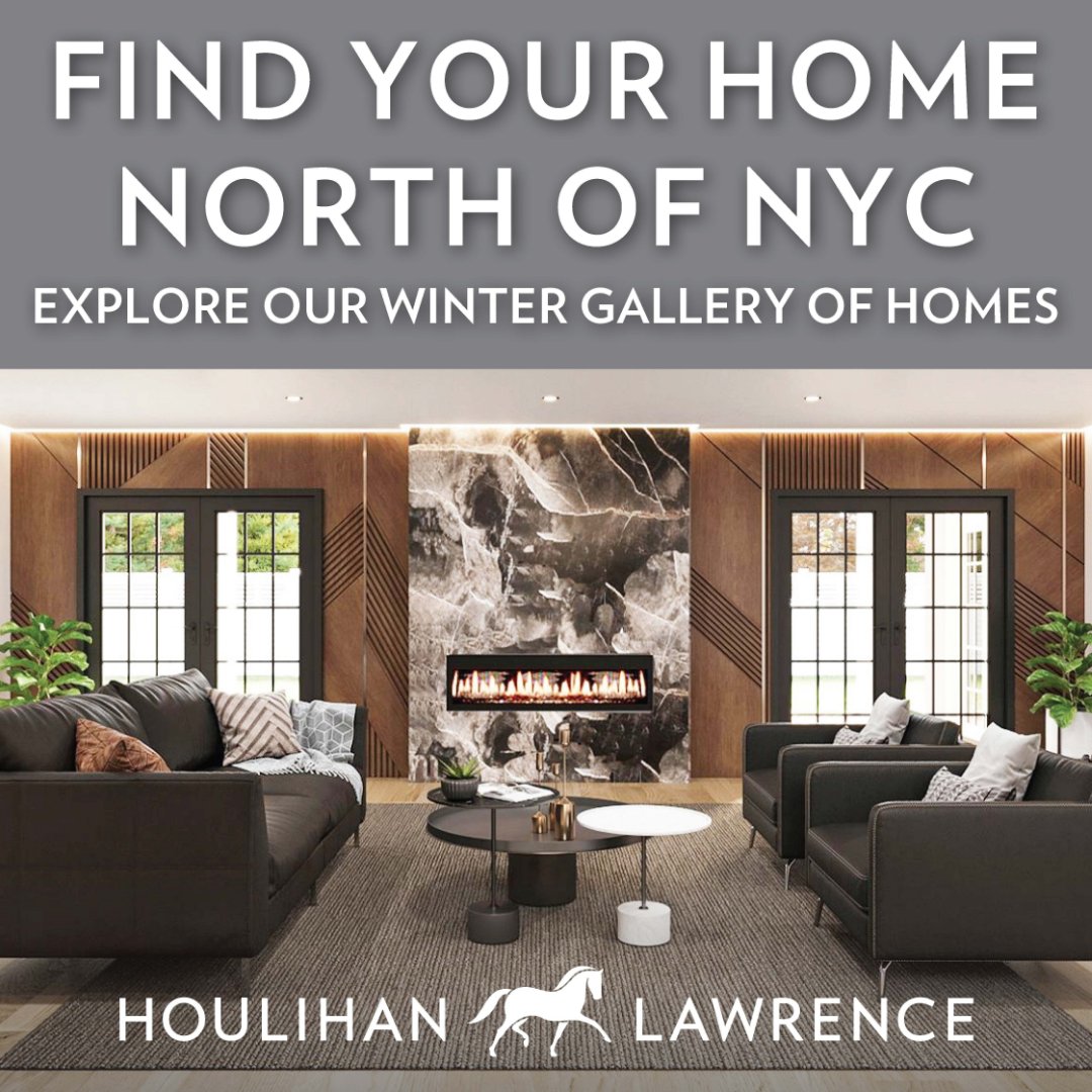 Cozy up #NorthofNYC this Winter with Houlihan Lawrence. Explore our collection of properties for sale across #Westchester, #Connecticut, and the #HudsonValley. Our Winter Issue of Gallery of Homes is now available here: hlre.co/GoH_Winter22.