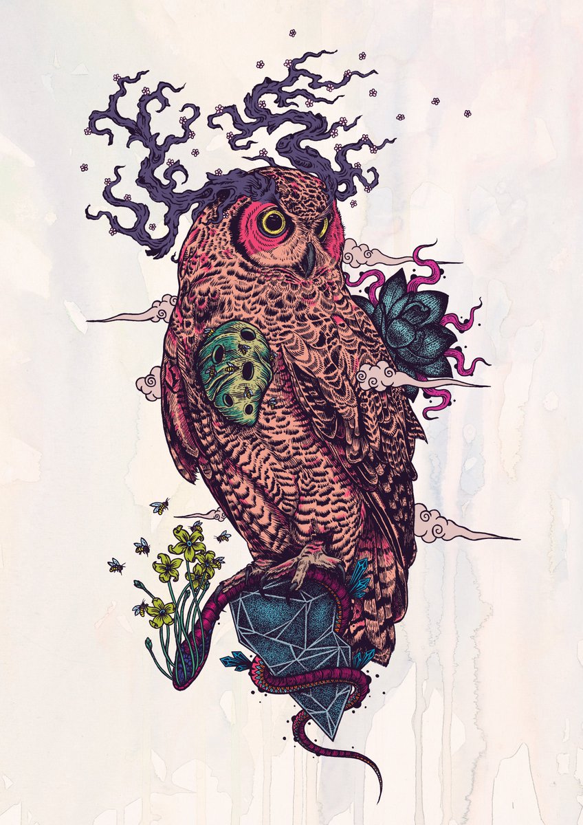 MatMiller_art's tweet photo. I'm very pleased to show you my new limited edition on manifold, 'Regrowth' 🦉🐍

Edition of 75

0.05 ETH

I'm intrigued by life cycles and how dead things breed life to the new.  Thank you for all of your support!

Link ⬇️ https://t.co/UC7WY5dgjT
