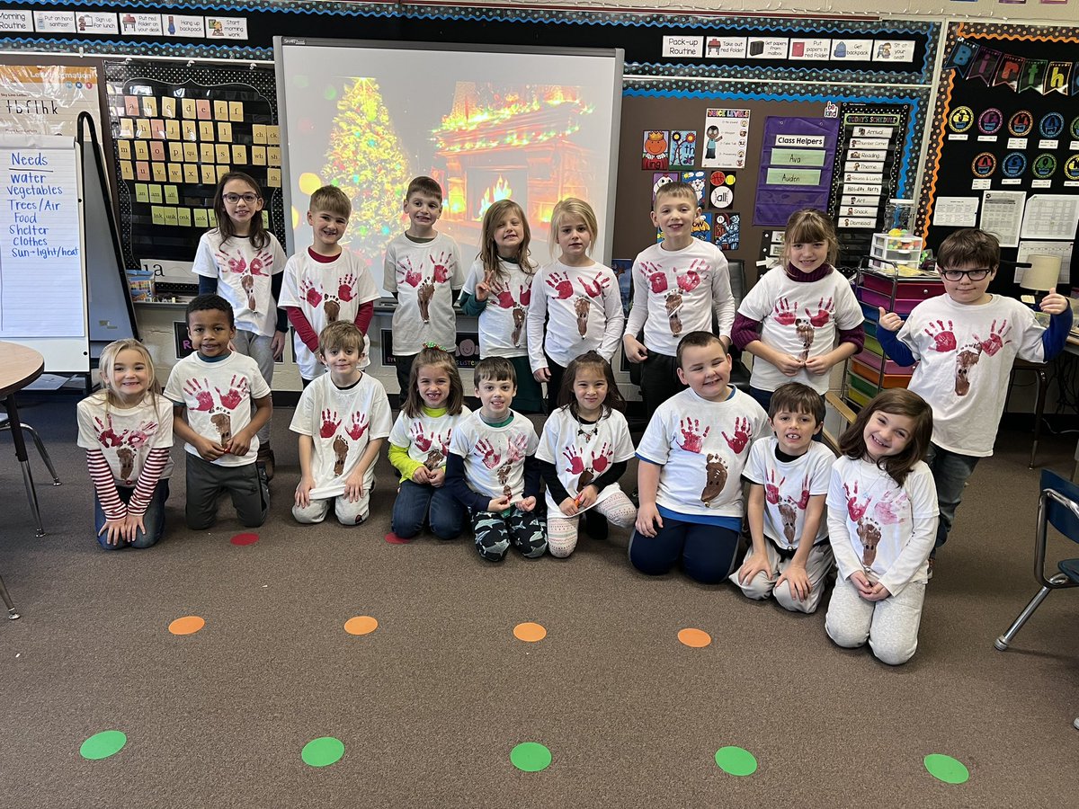 Our reindeer shirts turned out great! :) <a href="/KaraffaAlyssa/">Alyssa Karaffa</a>