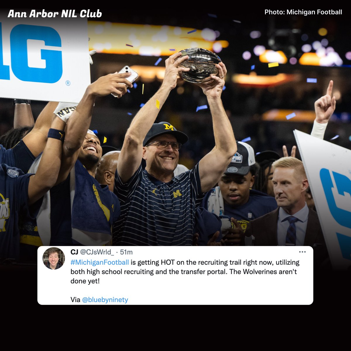 Not done yet! 🔥

#GoBlue