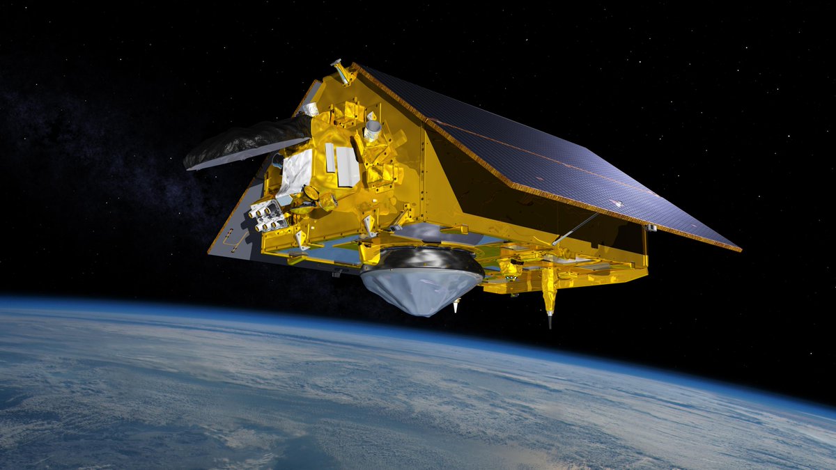 NASA_LSP's tweet photo. 🚀🛰@NASA has selected @SpaceX to provide launch services for the #Sentinel6B mission which will continue the long-term global sea level data record begun in 1992. 

It will join its twin satellite Sentinel-6 MF in #SeeingTheSeas!

Details of the award ➡️ https://t.co/TJK6H4rFCO https://t.co/1TfS3Z4obc