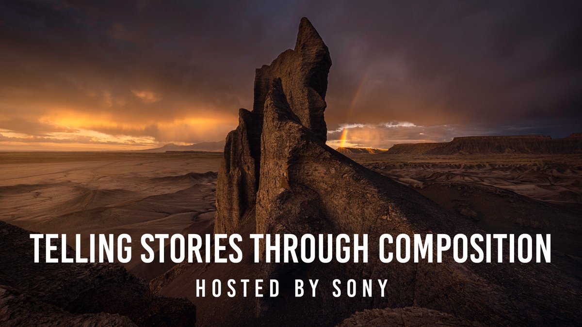 BHPhotoDaily's tweet photo. STARTING SOON: Composition can be a powerful tool for storytelling, but these elements alone are not a story. @missjessbess will show how to find your story in beautiful landscapes. Hosted by @SonyAlpha

Today @ 5pm | https://t.co/ih3rMA7YoQ https://t.co/kPAg9TMJEY