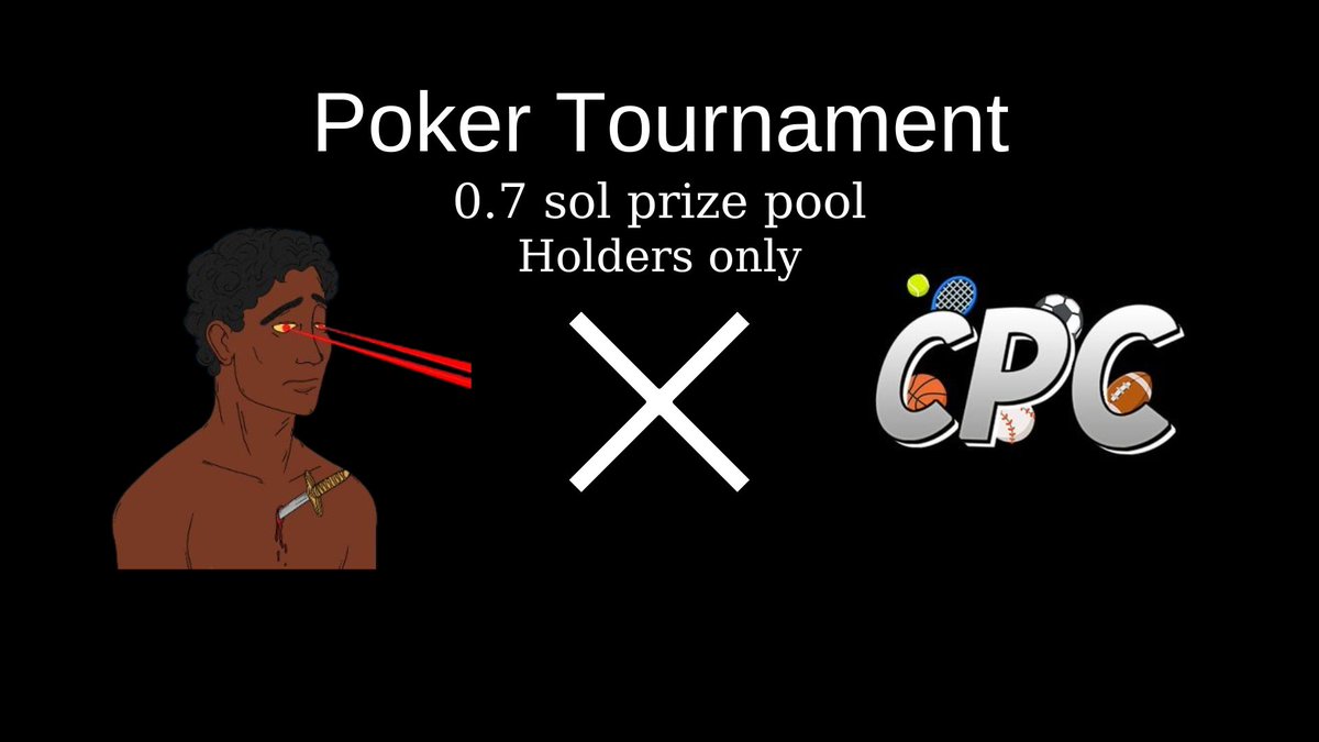 We are proud to announce that we are hosting a Poker Tournament with our friends at <a href="/cpc_dao/">CPC DAO</a>  check more details in our discord servers
