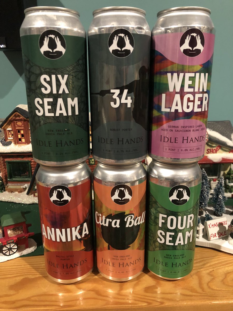 Merry Christmas to me! 🎄 🍺 🎁 <a href="/idlehandsbeer/">IdleHandsCraftAles</a>