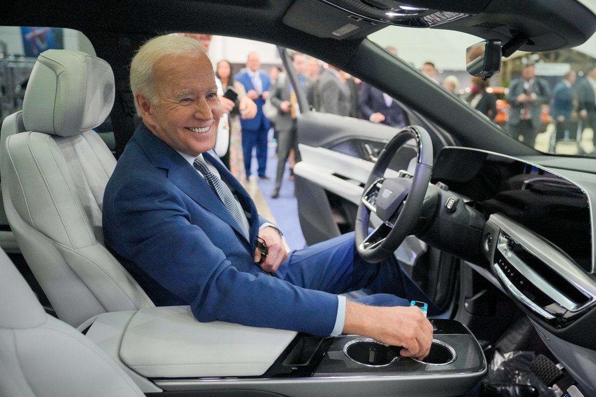 Every electric vehicle sold is a win against climate change. And under President Biden’s leadership, electric vehicle sales in the United States have tripled.