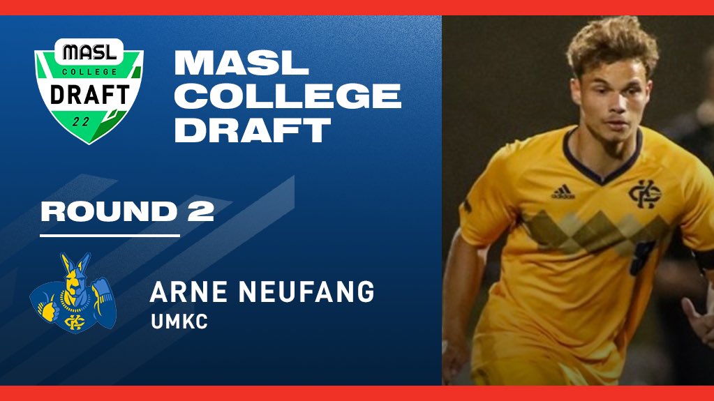 KCComets's tweet photo. Kansas City Comets 2022 MASL Draft Selections:
1st RD: John Klein from St. Louis University
2nd RD: Arne Neufang from UMKC
3rd RD: Jakib Jones from Park University
☄️⚽️ Read about them: https://t.co/IfHJNTEBbf https://t.co/rqxXmbQccC